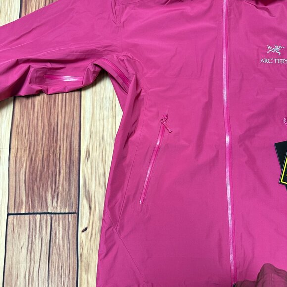 Women's Arcteryx Jacket Solid Color Casual Sports Waterproof  Size L - Picture 4 of 8